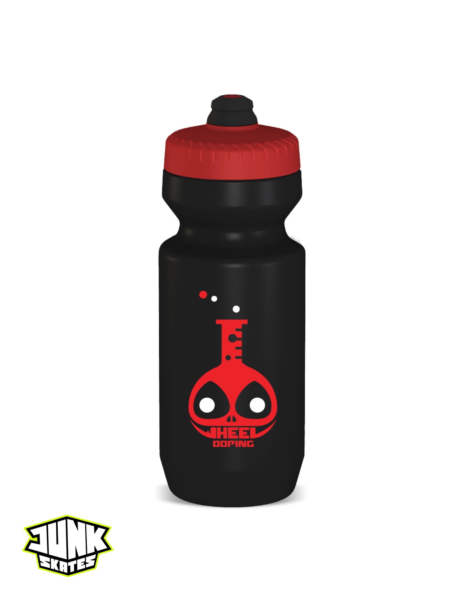 Red Junk Skull Black Purist Water Bottle β MoFlo (22oz)