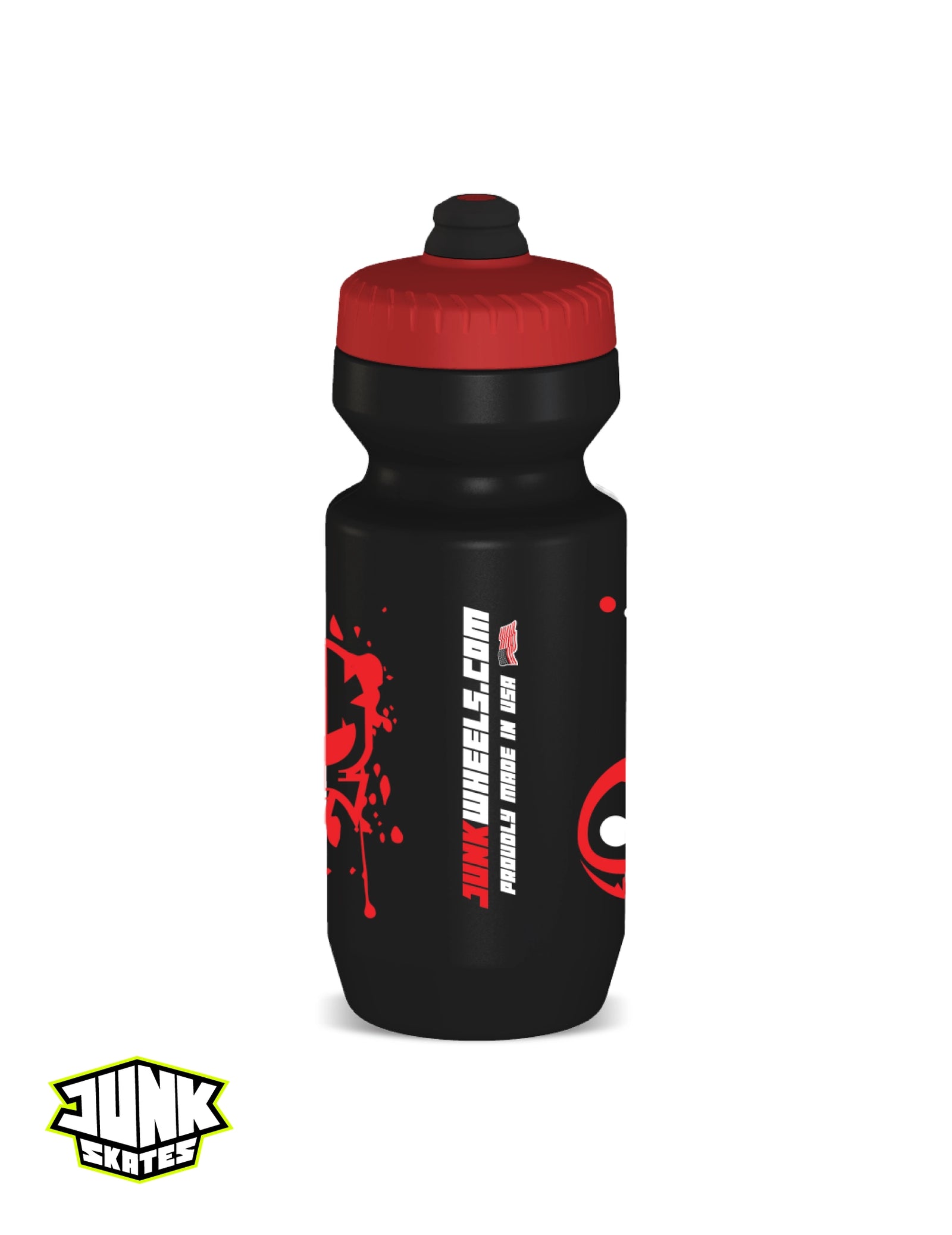 Red Junk Skull Black Purist Water Bottle – MoFlo (22oz)