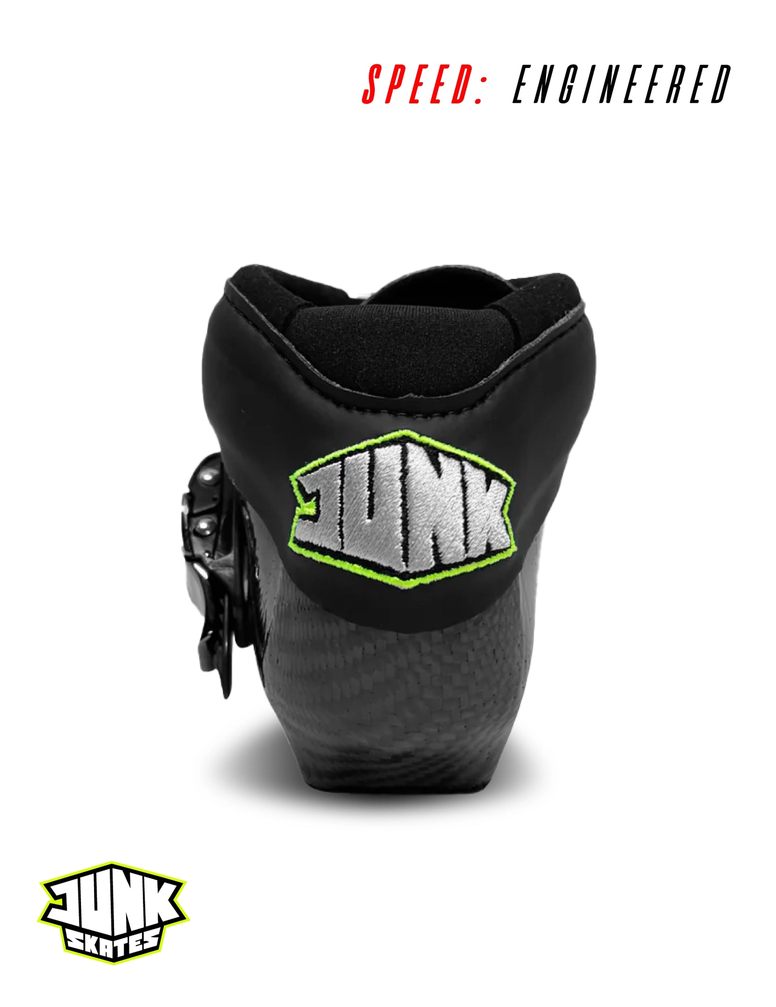 Junk Element Full Carbon Speed Skating Boots πΌβ‘ β Matte Black