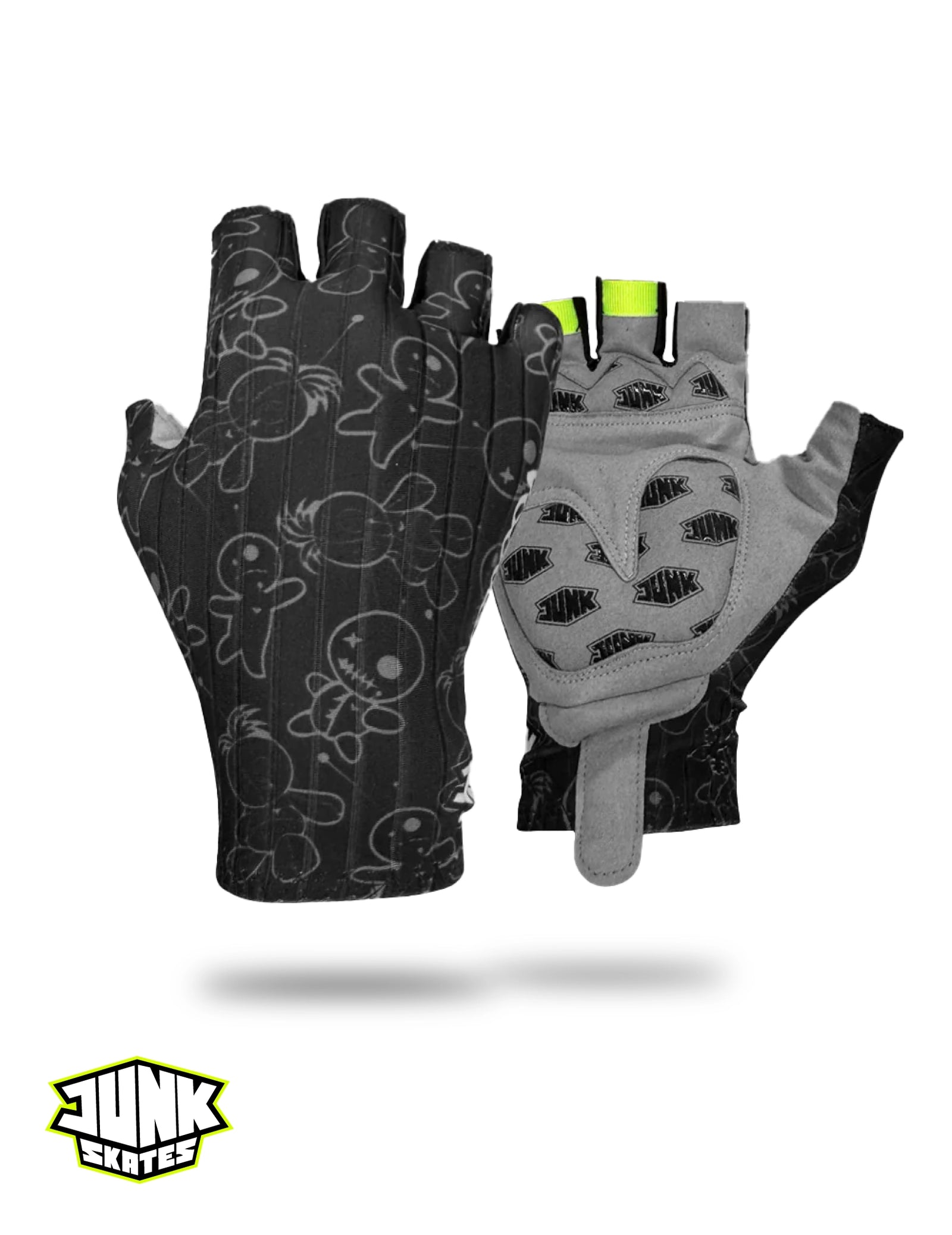 Junk Voodoo Black Aero Racing Gloves