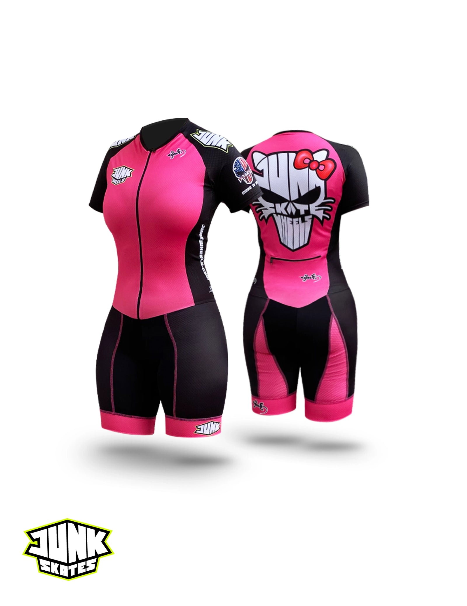 Junk Wheels Kitty Pro Racing Suit - Short Sleeve