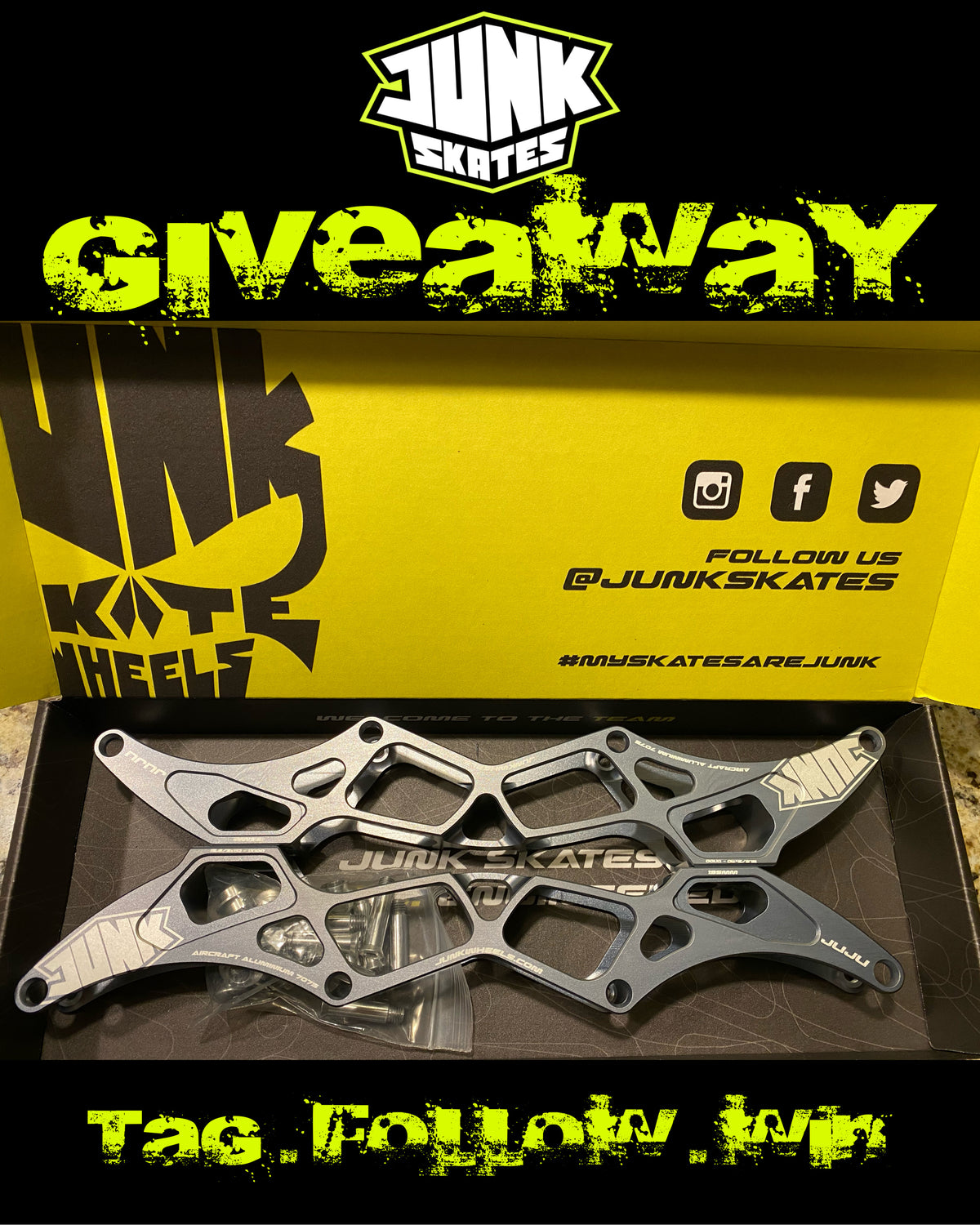 Junk Skates Giveaway- Corona Edition 🦠