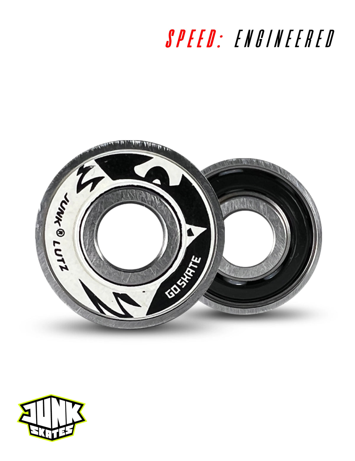 Lutz Quad Ceramic Bearings Zr0  * For 7MM Quad skates Only*