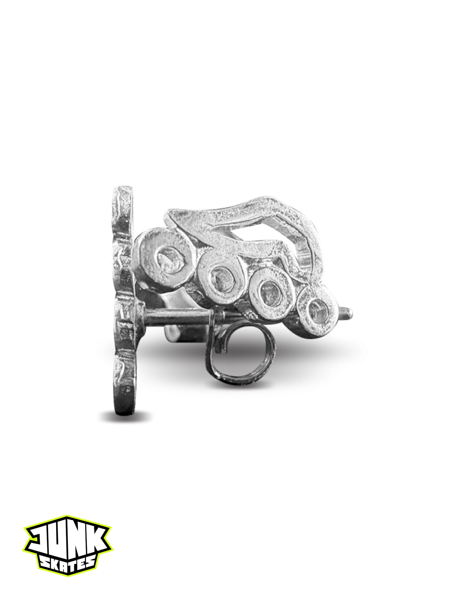 Inline Skate Stud Earrings – Solid Sterling Silver